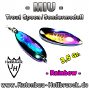 MIU Spoon - Rainbow - 3,5 Gr. - Sondermodell - incl. Haken - Nadelscharf !!!